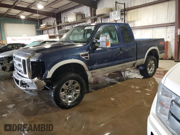 2008 Ford Super Duty F-250 SRW XL with VIN 1FTSX21RX8EA30201, listed as a Copart auction lot 42941965 with 169,353 mi miles and Salvage Title. Bid and sale history available at carsss.com. Image 1.