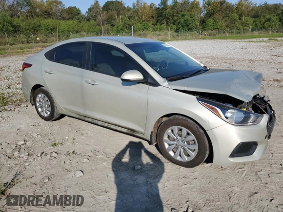 2018 Hyundai Accent SEL with VIN 3KPC24A37JE028748, listed as a Copart auction lot 76245404 with 135,059 mi miles and Salvage Title. Bid and sale history available at carsss.com. Image 4.