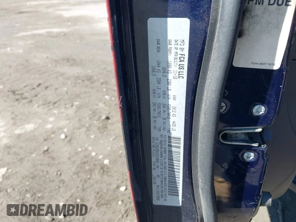 2017 Jeep Patriot Sport with VIN 1C4NJPBA1HD149040, listed as a IAAI auction lot 41875505 with 124,125 mi miles and . Bid and sale history available at DreamBid. Image 9.