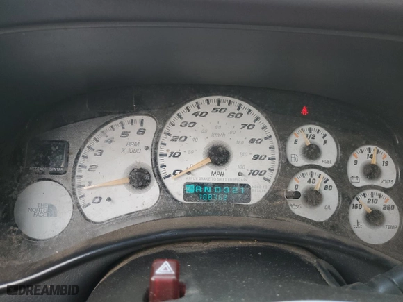 2002 Chevrolet Silverado 1500 with VIN 1GCEC14V92Z155332, listed as a Copart auction lot 49626485 with 108,362 mi miles and Salvage Title. Bid and sale history available at carsss.com. Image 9.