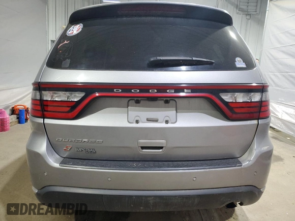 2021 Dodge Durango SXT Plus with VIN 1C4RDJAG3MC557972, listed as a Copart auction lot 57581805 with 126,867 mi miles and Salvage title. Bid and sale history available at DreamBid. Image 6.