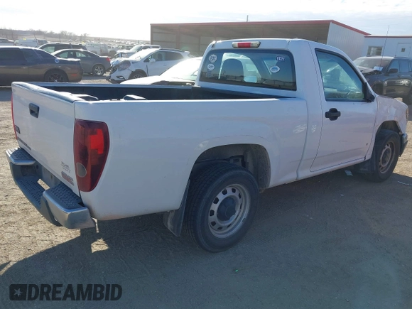 2009 GMC Canyon Work Truck with VIN 1GTCS149798123346, listed as a IAAI auction lot 41311696 with 110,494 mi miles. Bid and sale history available at carsss.com. Image 4.