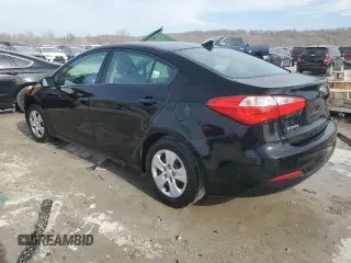 2015 Kia Forte LX with VIN KNAFK4A60F5432370, listed as a Copart auction lot 49144205 with 0 mi miles and Salvage Title. Bid and sale history available at carsss.com. Image 2.