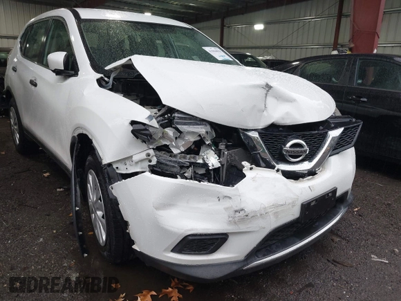 2016 Nissan Rogue SV with VIN 5N1AT2MT9GC899988, listed as a IAAI auction lot 41064018 with 87,424 mi miles. Bid and sale history available at carsss.com. Image 6.