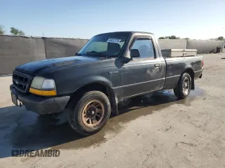 1999 Ford Ranger XL with VIN 1FTYR10V1XPA68495, listed as a Copart auction lot 49412175 with 148,096 mi miles and Salvage Title. Bid and sale history available at carsss.com. Image 1.