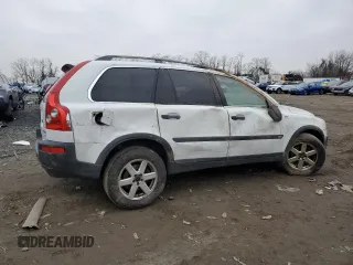 2004 Volvo XC90 with VIN YV1CZ59H741044399, listed as a Copart auction lot 86621574 with 156,673 mi miles and Salvage Title. Bid and sale history available at carsss.com. Image 3.