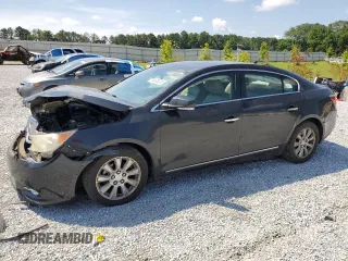 2012 Buick LaCrosse Leather with VIN 1G4GC5ER2CF308035, listed as a Copart auction lot 63835235 with 192,162 mi miles and Salvage title. Bid and sale history available at DreamBid. Image 1.