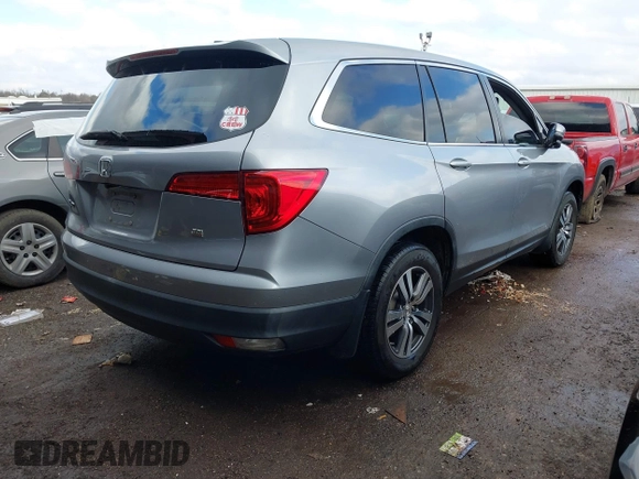 2016 Honda Pilot EX-L with VIN 5FNYF5H53GB040003, listed as a IAAI auction lot 41452374 with Not Provided miles and . Bid and sale history available at DreamBid. Image 4.