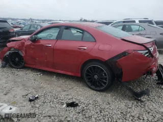 2023 Mercedes-Benz CLA with VIN W1K5J4GB1PN418006, listed as a Copart auction lot 46651255 with 19,887 mi miles and Salvage Title. Bid and sale history available at carsss.com. Image 2.