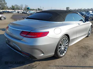 2017 Mercedes-Benz S 550 with VIN WDDXK8CB7HA020360, listed as a IAAI auction lot 41356889 with 43,706 mi miles and . Bid and sale history available at DreamBid. Image 4.