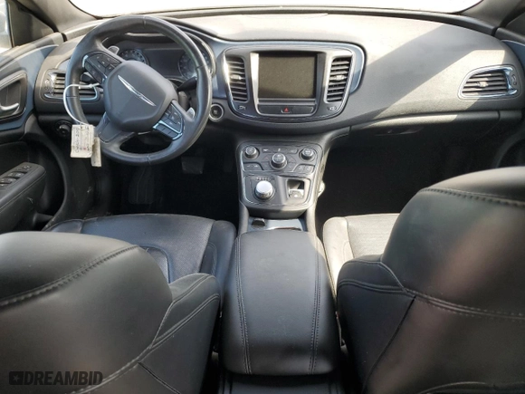 2015 Chrysler 200 S with VIN 1C3CCCDG5FN731987, listed as a Copart auction lot 47821015 with 40,540 mi miles and Non Repairable. Bid and sale history available at carsss.com. Image 8.