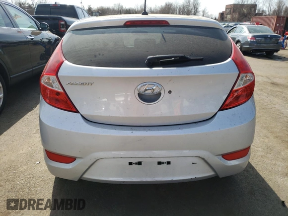 2017 Hyundai Accent SE with VIN KMHCT5AE0HU336808, listed as a Copart auction lot 56122085 with 132,438 mi miles and Salvage Title. Bid and sale history available at DreamBid. Image 6.