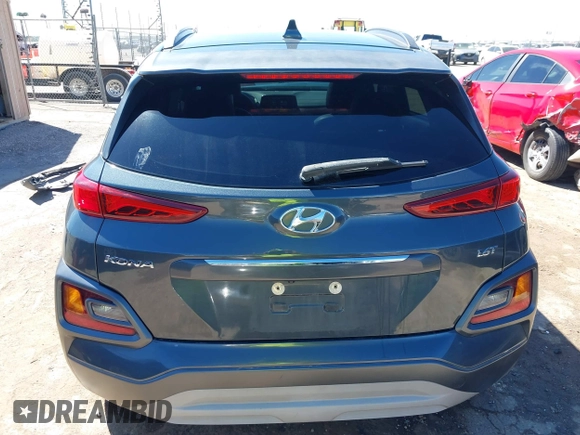 2019 Hyundai Kona Limited with VIN KM8K33A57KU223932, listed as a IAAI auction lot 41869416 with 102,424 mi miles. Bid and sale history available at carsss.com. Image 17.