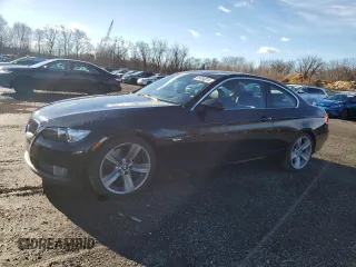 2007 BMW 3 Series 335i with VIN WBAWB73517P023029, listed as a Copart auction lot 85694814 with 86,360 mi miles and Salvage Title. Bid and sale history available at carsss.com. Image 1.