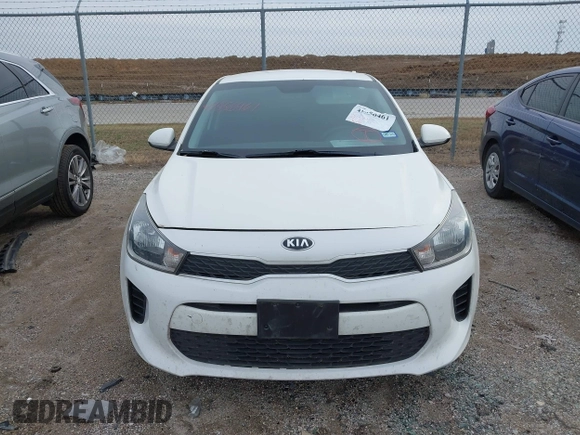 2019 Kia Rio S with VIN 3KPA24ABXKE215756, listed as a IAAI auction lot 41556461 with 122,300 mi miles. Bid and sale history available at carsss.com. Image 12.