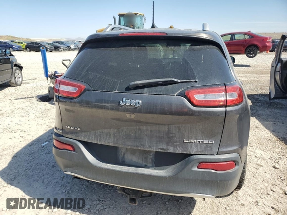 2016 Jeep Cherokee Limited с VIN 1C4PJMDB4GW267034, выставлен на аукционе Copart как лот 57908825 с пробегом Не указан миль и Списание • Salvage title. История ставок и продаж доступна на DreamBid. Изображение 6.