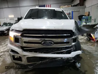 2018 Ford F-150 XL with VIN 1FTFW1EG5JFA02667, listed as a Copart auction lot 45226685 with 349,980 mi miles and Salvage Title. Bid and sale history available at DreamBid. Image 5.