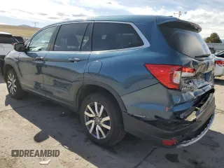 2021 Honda Pilot EX-L z VIN 5FNYF6H57MB046632, wystawiony jako Copart lot #50088865 z przebiegiem 80 326 mil mil oraz Szkoda całkowita • Salvage title. Historia ofert i sprzedaży dostępna na DreamBid. Obrazek 2.