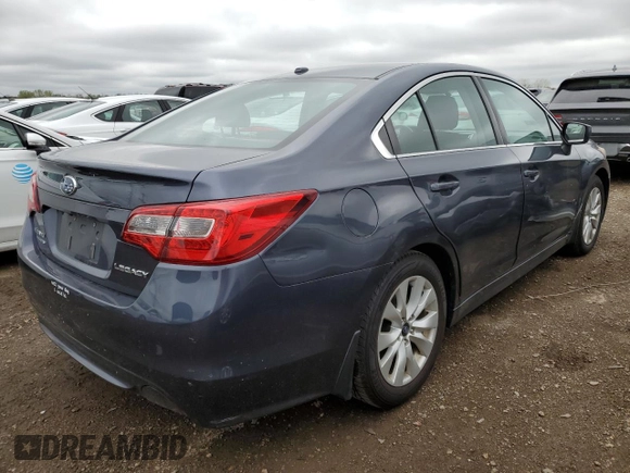 2015 Subaru Legacy Premium with VIN 4S3BNBC6XF3015697, listed as a Copart auction lot 54866525 with 71,341 mi miles and Clean Title. Bid and sale history available at DreamBid. Image 3.