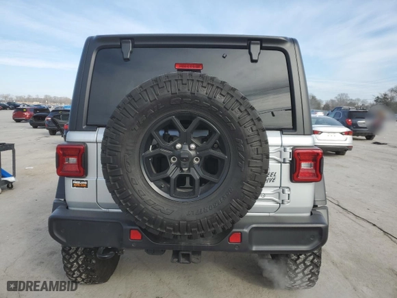 2024 Jeep Wrangler Sport S with VIN 1C4PJXDG6RW279816, listed as a Copart auction lot 41824775 with 5,309 mi miles and Clean Title. Bid and sale history available at carsss.com. Image 6.
