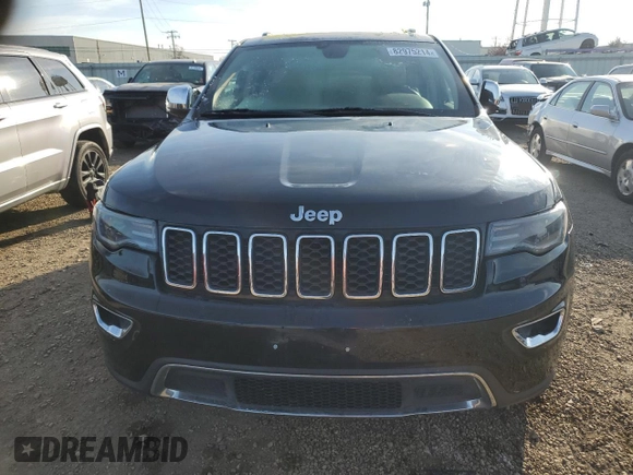 2018 Jeep Grand Cherokee Limited with VIN 1C4RJFBG0JC298468, listed as a Copart auction lot 82975214 with 57,499 mi miles and Salvage Title. Bid and sale history available at carsss.com. Image 5.