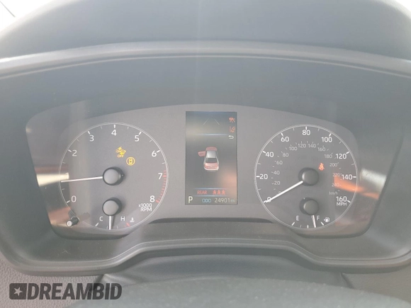 2024 Toyota Corolla LE with VIN 5YFB4MDE3RP094257, listed as a Copart auction lot 60137375 with 24,901 mi miles and Salvage title. Bid and sale history available at DreamBid. Image 9.