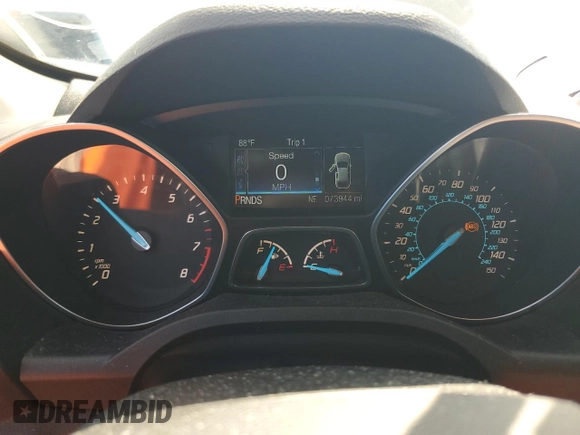 2015 Ford Escape SE with VIN 1FMCU9G95FUC30303, listed as a Copart auction lot 54247645 with 73,944 mi miles and Salvage Title. Bid and sale history available at DreamBid. Image 9.