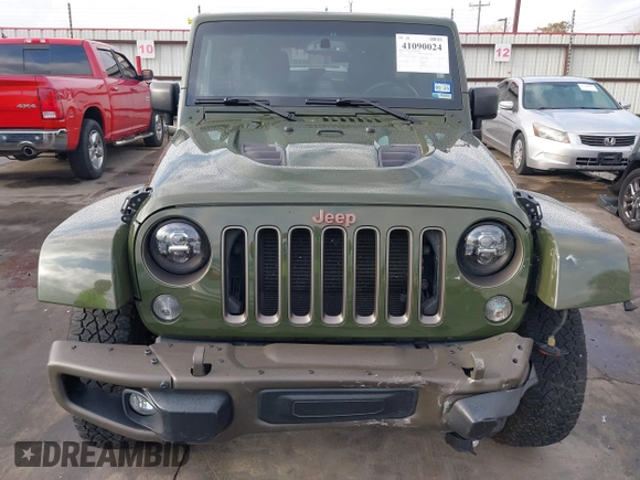 2016 Jeep Wrangler Unlimited Sahara with VIN 1C4BJWEGXGL249638, listed as a IAAI auction lot 41090024 with 98,345 mi miles and . Bid and sale history available at DreamBid. Image 13.