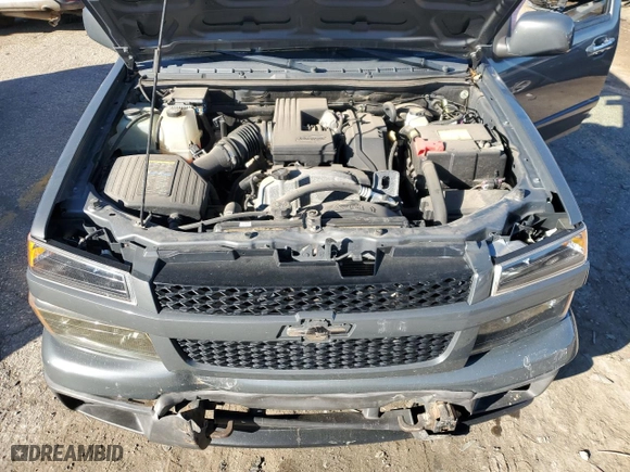 2009 Chevrolet Colorado LT w/1LT with VIN 1GCDT13E998155859, listed as a Copart auction lot 80976224 with 93,107 mi miles and Salvage Title. Bid and sale history available at carsss.com. Image 12.