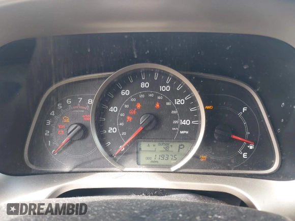2013 Toyota RAV4 XLE with VIN 2T3RFREV6DW111815, listed as a IAAI auction lot 41957855 with 119,375 mi miles and . Bid and sale history available at carsss.com. Image 7.