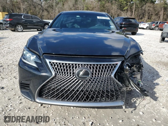 2018 Lexus LS 500 with VIN JTHB51FF6J5004309, listed as a Copart auction lot 43911335 with 95,668 mi miles and Clean title. Bid and sale history available at DreamBid. Image 5.