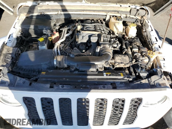 2023 Jeep Gladiator Sport S with VIN 1C6HJTAG4PL528847, listed as a Copart auction lot 64470375 with 36,177 mi miles and Salvage title. Bid and sale history available at DreamBid. Image 11.