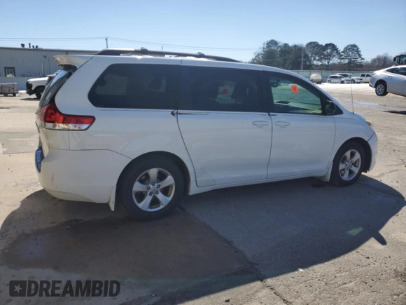 2014 Toyota Sienna LE AAS with VIN 5TDKK3DC2ES473234, listed as a Copart auction lot 45883065 with 109,243 mi miles and Clean Title. Bid and sale history available at DreamBid. Image 3.