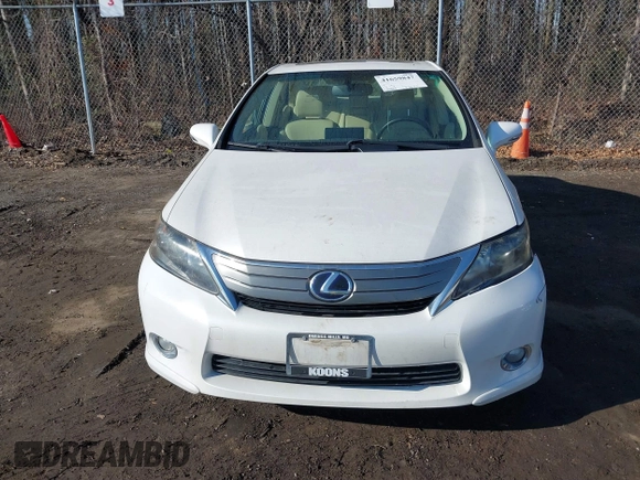 2010 Lexus HS 250h with VIN JTHBB1BA9A2022730, listed as a IAAI auction lot 41659847 with 118,985 mi miles and . Bid and sale history available at DreamBid. Image 12.