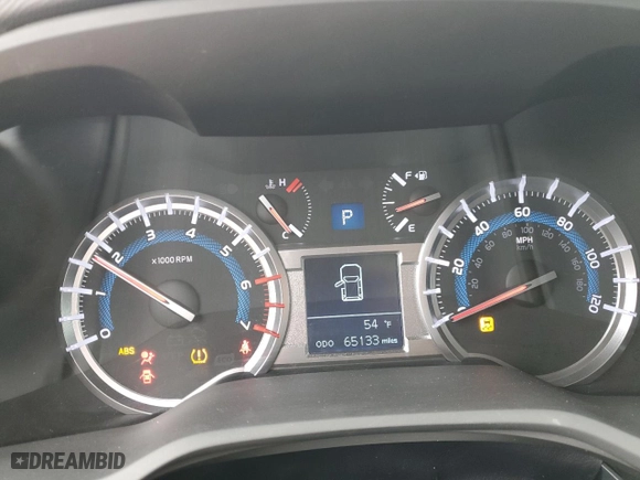 2019 Toyota 4Runner SR5 with VIN JTEBU5JR2K5661506, listed as a Copart auction lot 51609215 with 65,133 mi miles and Salvage Title. Bid and sale history available at carsss.com. Image 9.