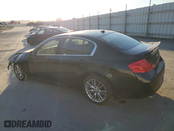 2007 Infiniti G35 Sport with VIN JNKBV61EX7M714534, listed as a Copart auction lot 73749614 with 100,173 mi miles and Salvage Title. Bid and sale history available at DreamBid. Image 2.