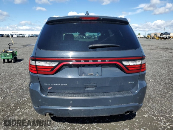2018 Dodge Durango GT with VIN 1C4RDJDG3JC409344, listed as a Copart auction lot 56226295 with 102,297 mi miles and Salvage title. Bid and sale history available at DreamBid. Image 6.
