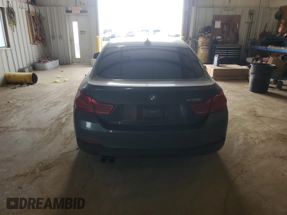 2019 BMW 4 Series 430i with VIN WBA4J1C51KBM12489, listed as a Copart auction lot 49719725 with 0 mi miles and Salvage Title. Bid and sale history available at carsss.com. Image 6.