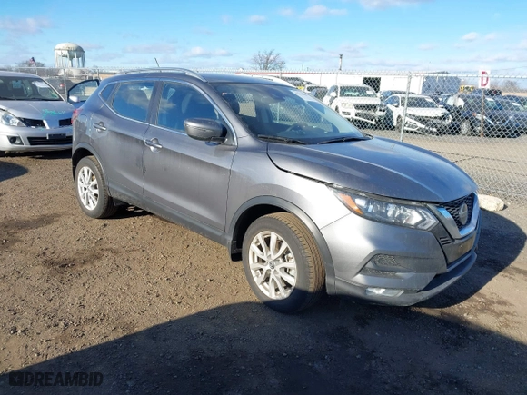 2022 Nissan Rogue Sport SV with VIN JN1BJ1BW2NW481986, listed as a IAAI auction lot 41337460 with 47,718 mi miles. Bid and sale history available at carsss.com. Image 1.