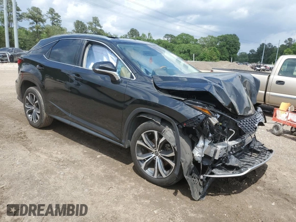 2022 Lexus RX 350 with VIN 2T2HZMAAXNC243010, listed as a Copart auction lot 54106445 with 55,605 mi miles and Salvage Title. Bid and sale history available at DreamBid. Image 4.