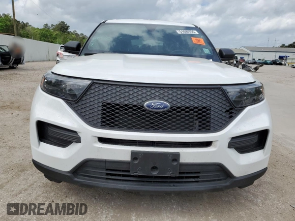 2024 Ford Police Interceptor Utility z VIN 1FM5K8AB6RGA27282, wystawiony jako Copart lot #51690755 z przebiegiem 11 799 mil mil oraz Szkody całkowita. Historia ofert i sprzedaży dostępna na DreamBid. Obrazek 5.