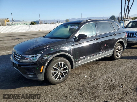 2018 Volkswagen Tiguan SEL with VIN 3VV3B7AX4JM020652, listed as a Copart auction lot 89194375 with 53,285 mi miles and Salvage Title. Bid and sale history available at DreamBid. Image 1.
