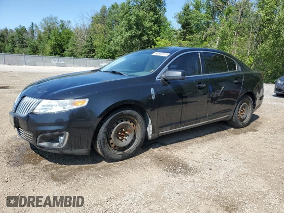 2010 Lincoln MKS EcoBoost with VIN 1LNHL9FT3AG602413, listed as a Copart auction lot 63655615 with 201,866 mi miles and Clean title. Bid and sale history available at DreamBid. Image 1.