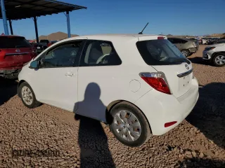 2014 Toyota Yaris L with VIN VNKJTUD33EA006603, listed as a Copart auction lot 88145705 with 123,299 mi miles and Salvage Title. Bid and sale history available at carsss.com. Image 2.