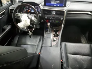 2022 Lexus RX 350 with VIN 2T2HZMDA8NC309467, listed as a Copart auction lot 49897385 with 36,795 mi miles and Salvage Title. Bid and sale history available at DreamBid. Image 8.