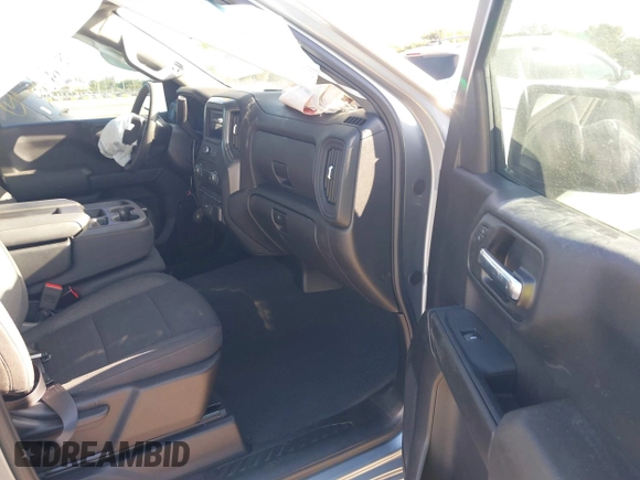 2024 Chevrolet Silverado 1500 Custom with VIN 1GCPABEK3RZ174705, listed as a IAAI auction lot 41830901 with 21,406 mi miles and . Bid and sale history available at DreamBid. Image 5.