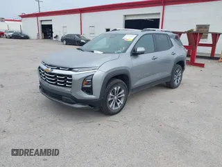 2025 Chevrolet Equinox AWD LT with VIN 3GNAXPEG4SL177985, listed as a IAAI auction lot 41978555 with 11,819 mi miles. Bid and sale history available at carsss.com. Image 17.
