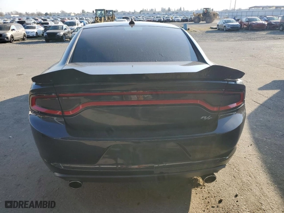 2016 Dodge Charger R/T with VIN 2C3CDXCT5GH233236, listed as a Copart auction lot 43416635 with 188,920 mi miles and Salvage Title. Bid and sale history available at carsss.com. Image 6.