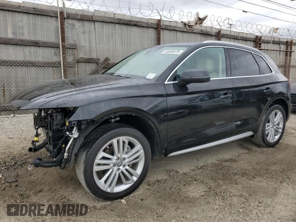 2019 Audi Q5 Premium Plus z VIN WA1BNAFY2K2085101, wystawiony jako Copart lot #53506975 z przebiegiem 26 478 mil mil oraz Szkoda całkowita • Salvage title. Historia ofert i sprzedaży dostępna na DreamBid. Obrazek 1.