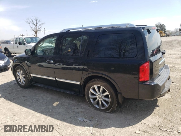 2009 Infiniti QX56 with VIN 5N3AA08C99N904254, listed as a Copart auction lot 53870745 with 142,972 mi miles and Clean Title. Bid and sale history available at carsss.com. Image 2.